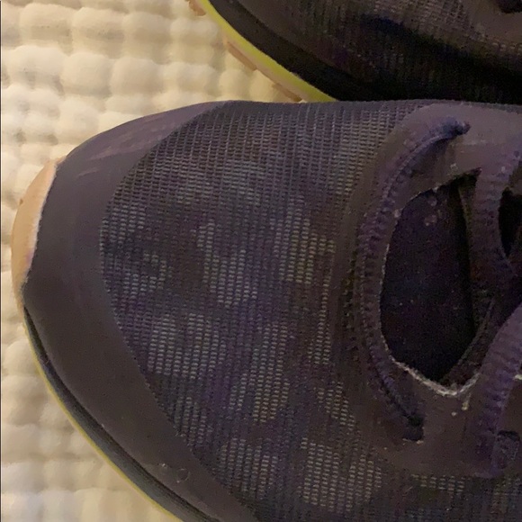 Nike purple cheetah print sneakers W8.5 - Picture 2 of 8